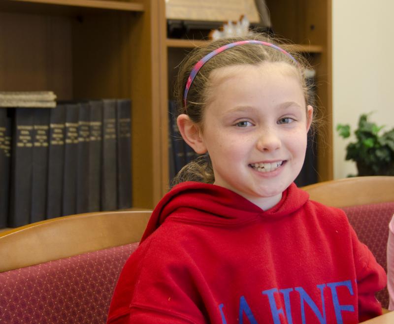 Callie Tavares, 3rd grade: What’s do you like best about your mom? "Me and my mom, we love each other so much. She’s fun and she never yells at me." BY GEORGIA SPARLING